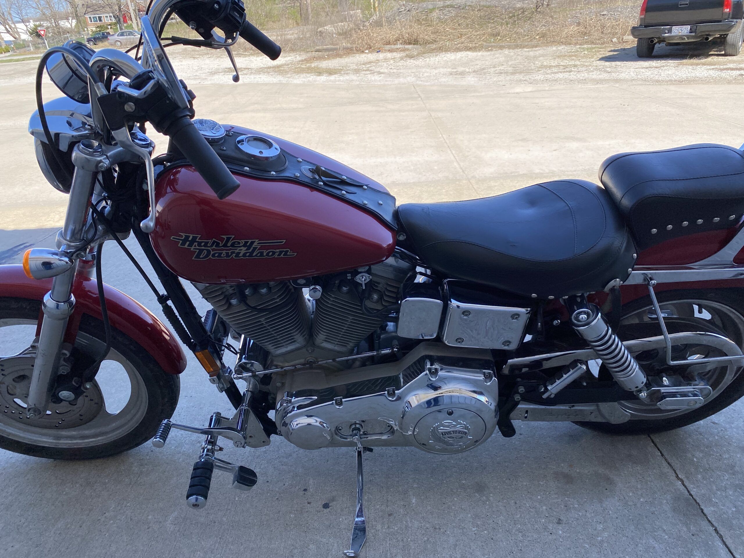1995 Harley Davidson Dyna Super Glide 1340ci - Low Miles for sale at Knobtown Cycle