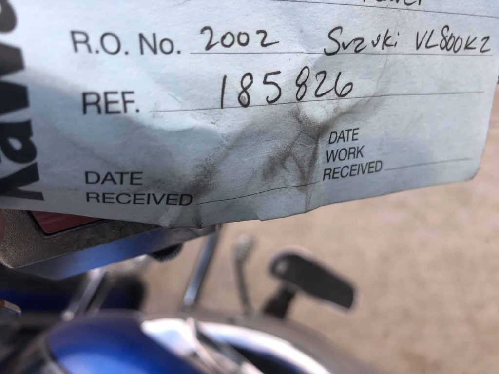 2002 Suzuki Intruder Volusia for sale $1,000, Knobtown Cycle