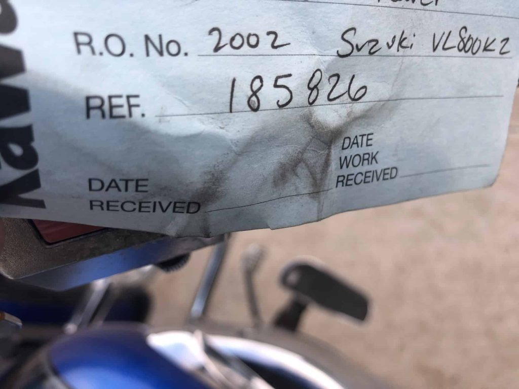 Suzuki Intruder Volusia, **** SOLD **** 2002 Suzuki Intruder Volusia for sale $1,000, Knobtown Cycle