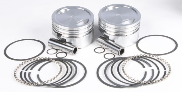 Cast Pistons, KB Pistons XL 883 to 1200 10.0:1 .010 Cast Pistons for Harley Davidson Sportster 883 &#8211; Fits 1986-2019 Models &#8211; 800745131645, Knobtown Cycle