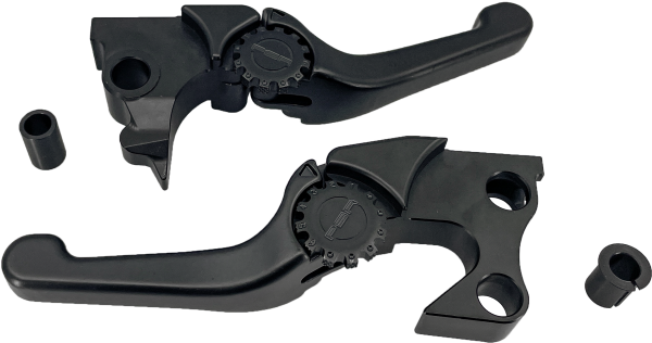 Anthem, PSR Anthem Shorty Lever Set Black 14 20 XL for Harley Davidson XL1200X Forty-Eight, XL883N Iron 883 &#8211; Adjustable Levers, CNC Machined, Patent Pending Design &#8211; Pair of Levers for Added Comfort &#8211; Lever Sets, Knobtown Cycle