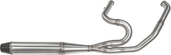 2 into 1 Exhaust, SAWICKI 2in1 M8 FLT Mid Length Pipe Brushed SS for Harley Davidson FLHR FLHX FLTR &#8211; $1349.99 &#8211; $1406.99, Knobtown Cycle