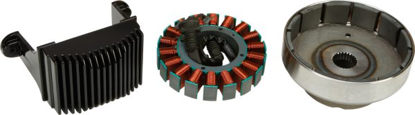 Alternator Kit, Cycle Electric Alternator Kit FLH/FLT 07 08 | 780.39 | American Made | Harley Davidson FLHR FLHT FLTR | Better Low Speed Output | Durable System | 2-Year Guarantee, Knobtown Cycle