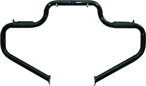 Engine Guard, LINDBY Engine Guard HD Multibar Bar FX Softail/Springer 00 Up &#8211; Triple Chrome Plated 1 1/4&#8243; Outside Diameter with Built-in Rubber Footrests &#8211; Fits Harley Davidson FXCW, FXS, FXSB, FXST, FXSTB, FXSTC, FXSTD, FXSTS &#8211; Easy to Install &#8211; Engine Guards, Knobtown Cycle