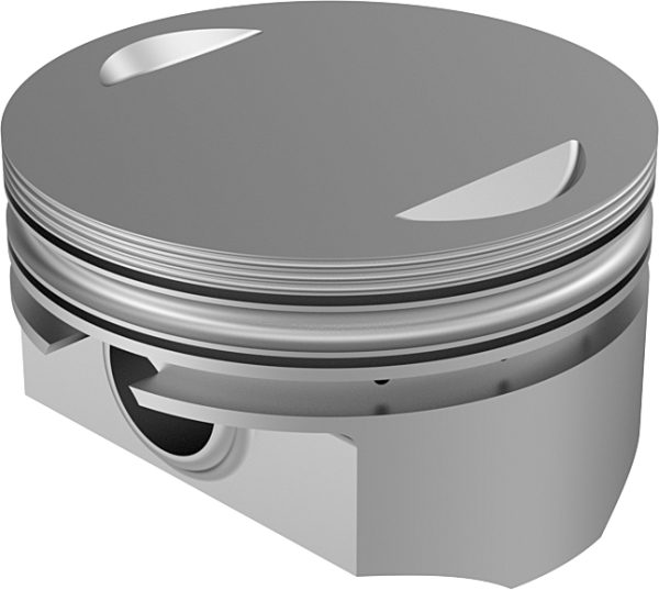 Cast Pistons, KB Pistons Cast Pistons Tc88 To 95ci 9.3:1 .020 for Harley Davidson FLHT FLHR FXD &#8211; High Silicon Content Hypereutectic Alloy Pistons &#8211; Ideal for Air-Cooled Engines &#8211; Reduced Wear &#8211; Optimal Ring Seal, Knobtown Cycle