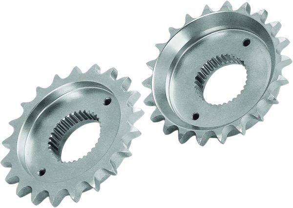 Transmission Sprocket, Transmission Sprocket 21t Big Twin 5 Speed 94 06 by HARDDRIVE &#8211; Precision Machined OE Replacement Sprocket with Hardened Teeth for More Mileage &#8211; Offset Design for Wider Tires &#8211; 1/2&#8243; Offset &#8211; $45.95, Knobtown Cycle