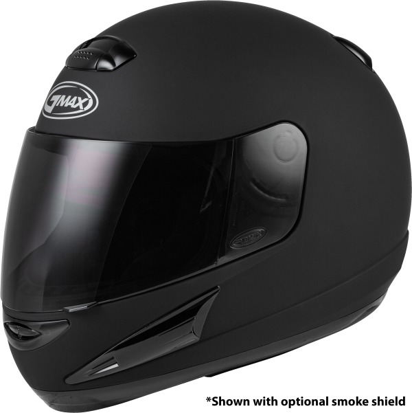 Gm 38 Full Face Matte Black Xs, GMAX GM-38 Full Face Matte Black XS Helmet | DOT Approved with Quick Change Shield and Anti-Fog System | Best Value in GMAX Line | Intercom Compatible | 191361038556, Knobtown Cycle