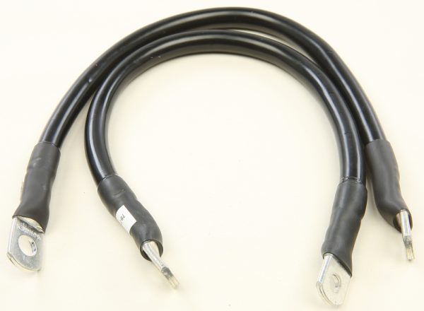Battery Cables, Battery Cable Sportster XL | ALL BALLS 723980421510 | 36 Gauge Copper Wire | Increase Starter Performance | Oil &#038; Gas Resistant | 257°F Rated | Battery Cables, Knobtown Cycle
