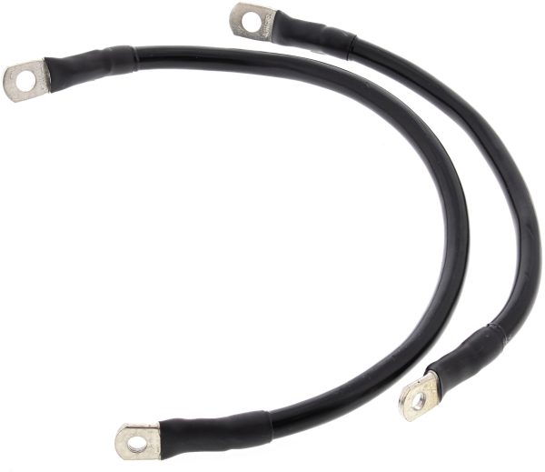 Battery Cables, Battery Cable Sportster XL 723980427826 by ALL BALLS | 36.7 Gauge Copper Wire | Increase Starter Performance | Oil &#038; Gas Resistant | Battery Cables, Knobtown Cycle
