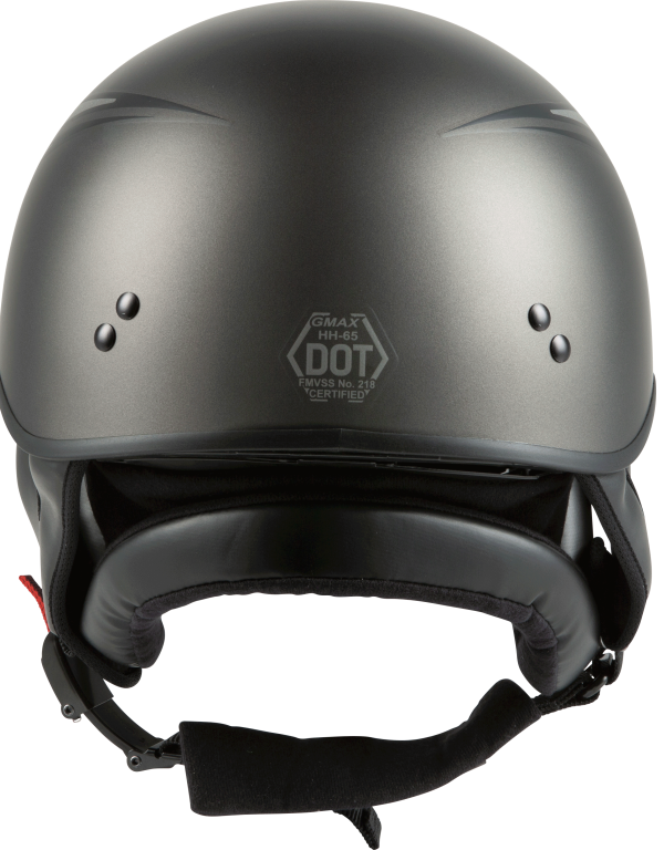 Hh 65 Half Helmet Union Naked Matte Grey/Silver Xs, GMAX HH-65 Half Helmet Union Naked Matte Grey/Silver XS &#8211; DOT Approved Coolmax Interior Removable Sun Shields Intercom Compatible &#8211; $84.95, Knobtown Cycle