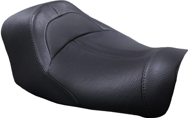 Big Ist, Danny Gray BigIST Solo Leather Seat for Harley Davidson FXD Dyna Super Glide &#8217;06-&#8217;17 | IST Seating Technology | Stress Relief Design | Made in USA, Knobtown Cycle