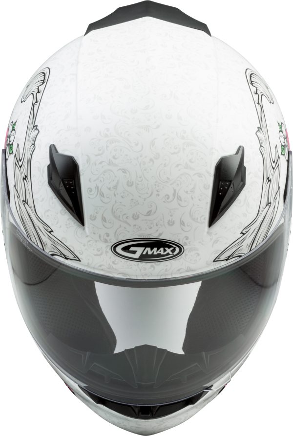 Ff 49s Full Face Yarrow Snow Helmet White/Pink Md, GMAX FF-49S Full Face Yarrow Snow Helmet White/Pink Md &#8211; DOT Approved, COOLMAX Interior, UV400 Protection &#8211; 191361072215, Knobtown Cycle