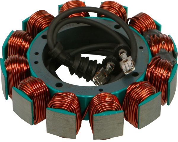 Stator, Cycle Electric Stator FLH/FLT 99-01 | Insulation up to 600°F | Improved Low Speed Output | Lower Operating Temperature | Harley Davidson Fitment | $158.99, Knobtown Cycle