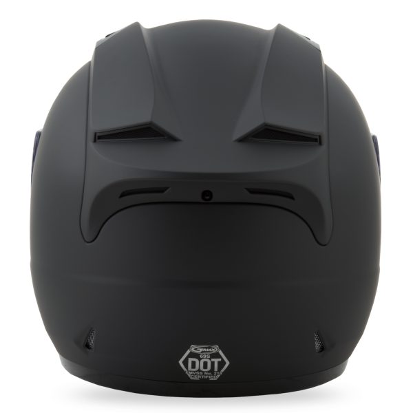 Gm 69 Full Face Helmet Matte Black 2x, GMAX GM-69 Full Face Helmet Matte Black 2x | Lightweight Poly Alloy Shell, Coolmax Interior, DOT Approved | Dark Smoke Face Shield &#038; Deluxe Bag Included, Knobtown Cycle