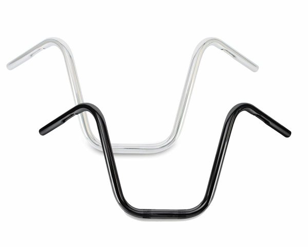 Narrow 12" Apehangers 1" Black, BURLY BRAND Narrow 12&#8243; Apehangers 1&#8243; Black for Harley Davidson XLH883 Sportster 883, XL1200 Sportster 1200, Dyna Glide Sturgis, Super Glide Custom, Low Rider, Iron 883 &#8211; Dimpled and Drilled for Easy Internal Wiring &#8211; Available in Black or Chrome &#8211; Fits Narrow Glide Front Ends &#8211; Easy Installation with Extended Cable/Line Kits &#8211; Shop Now!, Knobtown Cycle