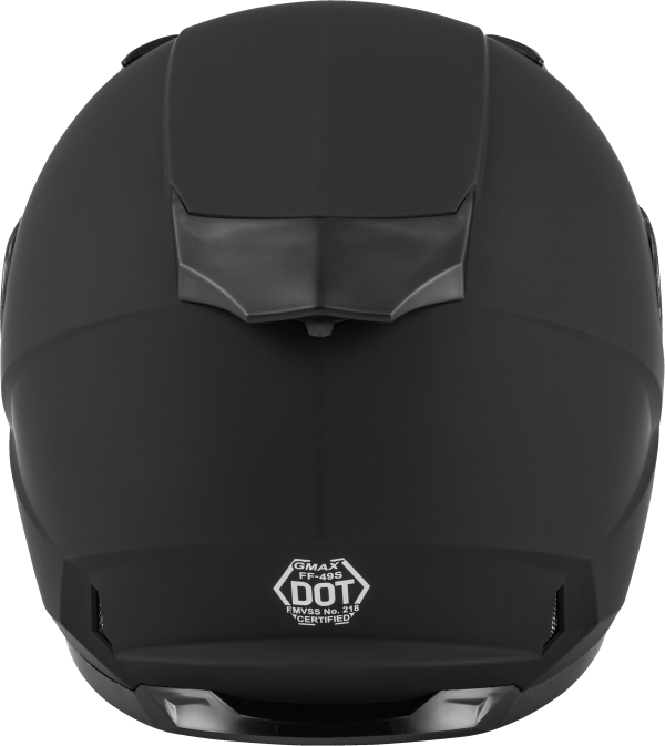 Helmet, GMAX FF-49 Full Face Helmet Matte Black XL | DOT Approved Lightweight Helmet with COOLMAX® Interior &#038; UV400 Protection | Intercom Compatible | Motorcycle Helmet &#8211; Full Face, Knobtown Cycle