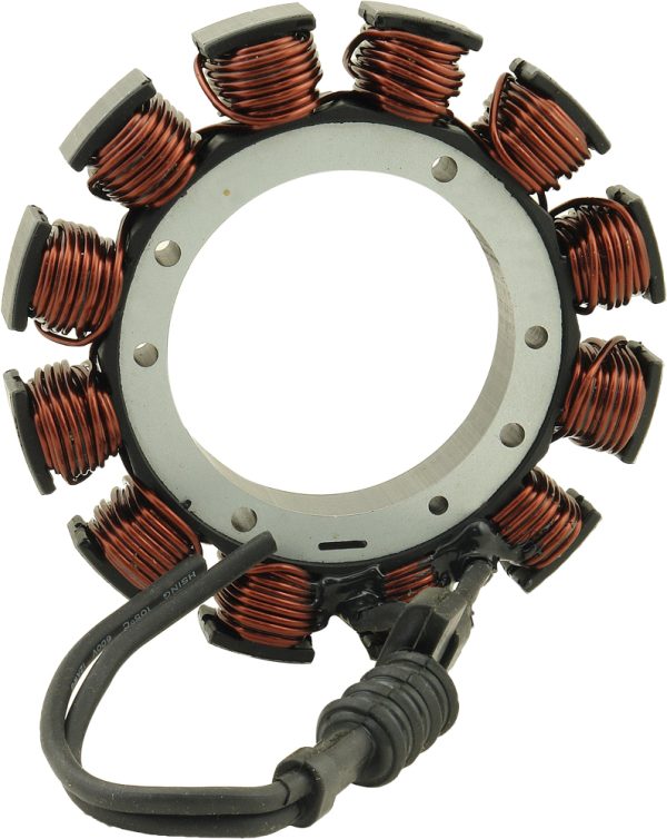 Stator 45 Amp Touring, ACCEL Stator 45 Amp Touring for Harley Davidson FLHR FLHRC FLHT FLTR &#8211; Precision Machine Wound, High Temperature Insulation, Plug and Play Installation &#8211; Covered by Limited Lifetime Warranty, Knobtown Cycle