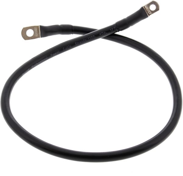 Battery Cable, Battery Cable Black 27&#8243; ALL BALLS 40.17 34.33 for Battery Cables &#8211; Durable and Reliable Power Connection for Vehicles &#8211; High-Quality Replacement Part, Knobtown Cycle