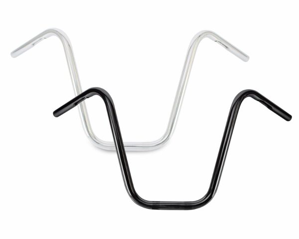 Narrow 14" Apehangers 1" Black, BURLY BRAND Narrow 14&#8243; Apehangers 1&#8243; Black for Harley-Davidson FXRT Sport Glide, FXRS Low Glide, XLH883 Sportster 883 &#8211; Dimpled and Drilled for Easy Internal Wiring &#8211; Fits Various Models &#8211; Shop Now!, Knobtown Cycle