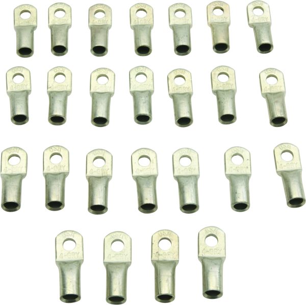 Battery Cable Terminals, Battery Cable Terminals 1/4″ 25/Pk by ALL BALLS | 103.55 | 83.76 | Battery Cables &#8211; High-Quality Connectors for Automotive Batteries, Knobtown Cycle