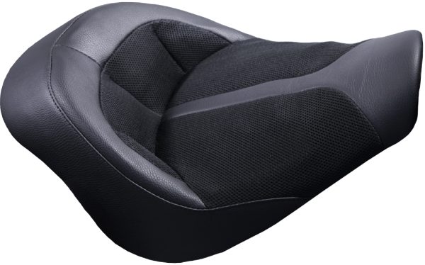 Big Ist Solo Air 2 Seat Fxst 06 10 Flstf/B 07 17, Danny Gray BigIST Solo Air 2 Seat FXST 06-10 FLSTF/B 07-17 | IST Seating Technology | Made in USA | DRY FLOATATION® Air Cell Technology | Fits Harley-Davidson Softail Models | 12&#8243; W x 22&#8243; L | Rider Height 7, Knobtown Cycle