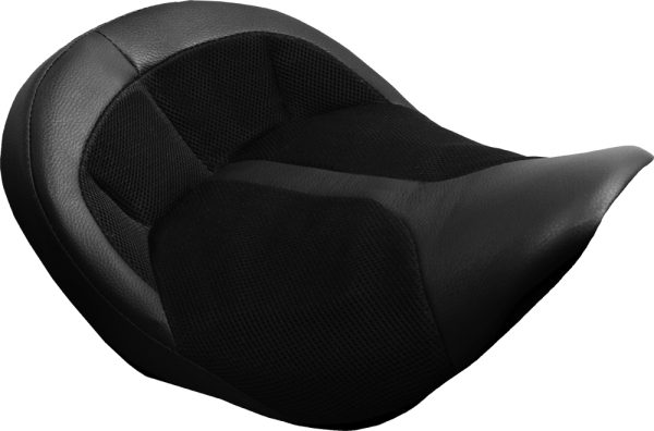 Big Ist Solo Air 2 Seat Flh/Flt `08 Up, Danny Gray BigIST Solo Air 2 Seat FLH/FLT &#8217;08 Up | Reduce Vibration &#038; Shock | Made in USA | DRY FLOATATION® Air Cell Technology | Fits 2008-2018 Harley Davidson Models, Knobtown Cycle