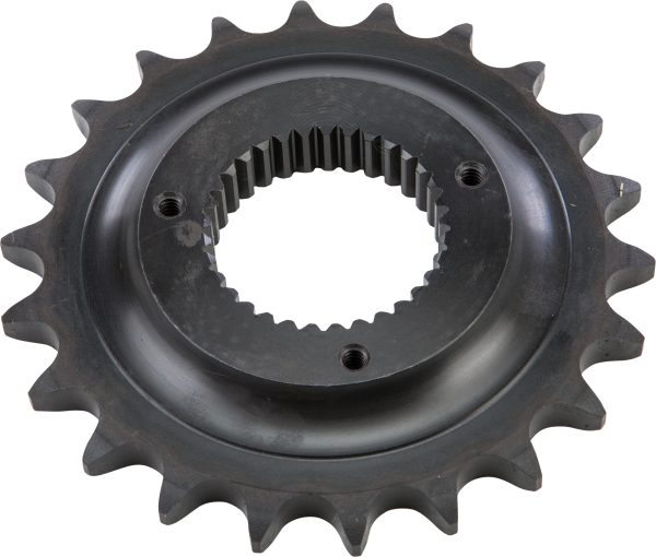 Transmission Sprocket, Transmission Sprocket 22t XL 91 Up for Harley Davidson XL1200C Sportster 1200 Custom &#8211; Precision Machined Off-Set Sprocket for More Mileage &#8211; OE Replacement &#8211; 191361169366, Knobtown Cycle