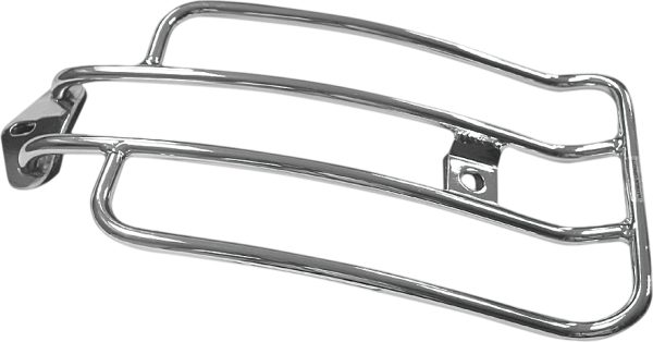 Solo Luggage Racks, Solo Luggage Rack Chrome 91-05 FXD | Contour Fit Fender Mount | Protect Paint | Harley-Davidson Dyna Super Glide Sport Custom Convertible Low Rider T-Sport | HARDDRIVE 191361126659, Knobtown Cycle