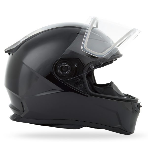 Ff 49 Full Face Snow Helmet Black Xs, GMAX FF-49 Full Face Snow Helmet Black XS | DOT Approved, COOLMAX Interior, UV400 Shield | Intercom Compatible | Electric Shield Option, Knobtown Cycle
