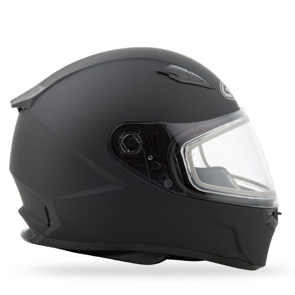 Ff 49s, GMAX FF-49S Full Face Snow Helmet Matte Black LG | DOT Approved, COOLMAX Interior, UV400 Shield | Intercom Compatible | Electric Shield Option | Snow Helmet &#8211; Full Face, Knobtown Cycle