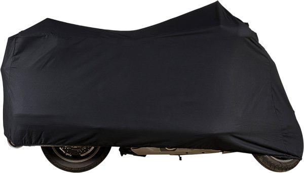 Indoor Cotton Cover Black Chopper, DOWCO Indoor Cotton Cover Black Chopper Up To 72&#8243; | Scratch Prevention, Moisture Escape, Lockable | Motorcycle Covers | $109.99, Knobtown Cycle