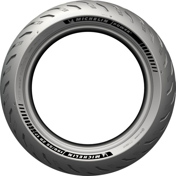 Tire Power 5 Rear 190/55zr17 (75w) Radial Tl, MICHELIN Tire Power 5 Rear 190/55zr17 (75w) Radial Tl &#8211; Ultimate Sportbike Performance and Wet Grip &#8211; Motorcycle Tire, Knobtown Cycle