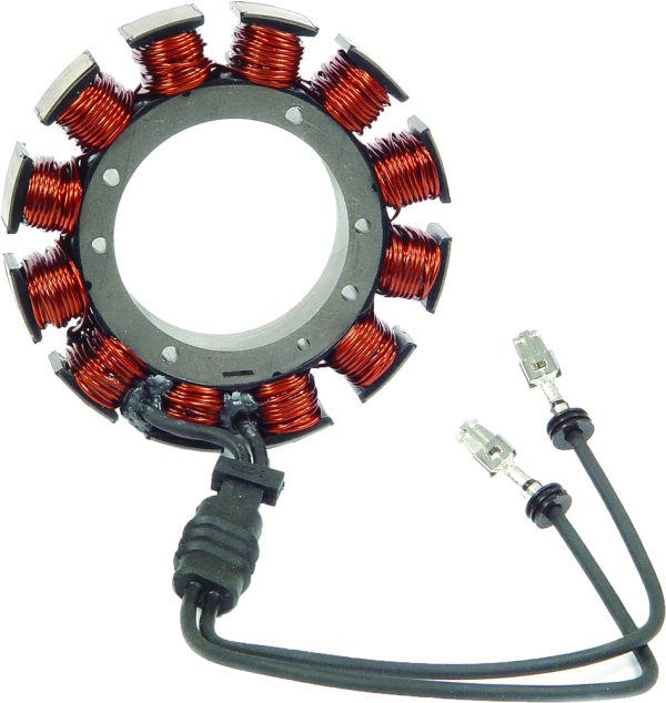 Stator 38 Amp Touring, ACCEL Stator 38 Amp Touring for Harley Davidson FLHR FLHRC FLHTC FLHTCU FLTR FLHT &#8211; Precision Machine Wound Stator with High Temperature Insulation &#8211; Factory Style Connectors &#8211; Limited Lifetime Warranty &#8211; 743047414699, Knobtown Cycle