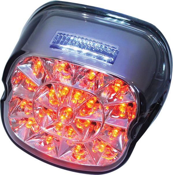 laydown, Laydown LED Taillight Smoked Lens for Harley Davidson FLHR Road King, FLHRC Road King Classic, FLHX Street Glide, FLST Softail, FXD Dyna Super Glide, FXDB Street Bob, FXDC Super Glide Custom, FXDF Fat Bob, FXDL Low Rider, FXDX Super Glide Sport &#8211; Taillights, Knobtown Cycle