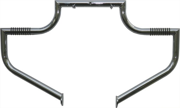 Engine Guard, Triple Chrome Plated Engine Guard HD Linbar FX Softail 00 Up Chrome &#8211; Fits Harley Davidson FXBB, FXBR, FXBRS, FXCW, FXCWC, FXFB, FXFBS, FXLR, FXS, FXSB, FXSE, FXST, FXSTB, FXSTC, FXSTD, FXSTS &#8211; Easy Installation &#038; Hardware Included, Knobtown Cycle