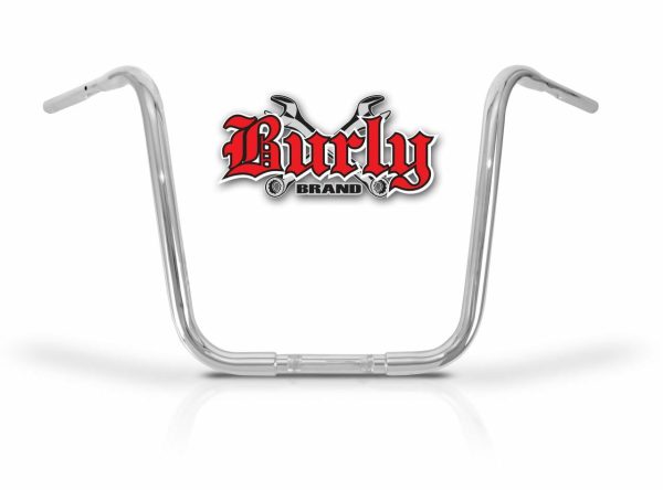 Gorilla, Gorilla 16&#8243; Apehangers 1.25&#8243; Chrome for Harley Davidson FLH Electra Glide &#8211; BURLY BRAND &#8211; $233.95 &#8211; Height: 13&#8243; Width: 38.25&#8243; &#8211; Features: Made in USA, Dimpled and Drilled for Internal Wiring &#8211; Fits 1955-2017 Models &#8211; Handlebar Ape Hanger, Knobtown Cycle