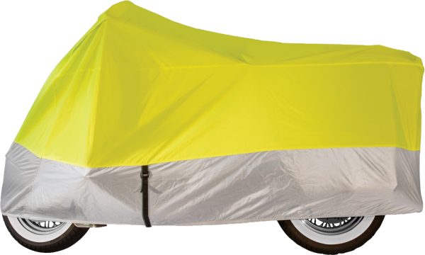 Guardian, DOWCO Guardian Motorcycle Cover His Vis Lg 830460006935 | Medium-weight Polyester Travel Cover with Elastic Hem and Storage Bag | Motorcycle Covers, Knobtown Cycle