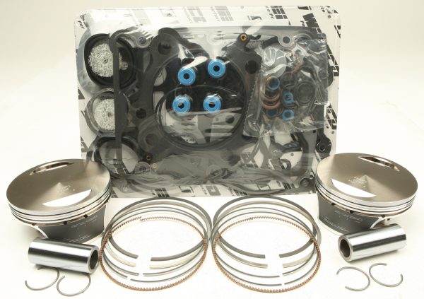 V Twin Piston Kit, Wiseco 440.1 V Twin Piston Kit W/Gaskets for Harley Davidson FLH Electra Glide, FLST Softail, FXD Dyna, FXST Softail, FLTR Road Glide, FXDWG Dyna Wide Glide, FXDX Super Glide Sport, FLHR Road King, FLSTC Heritage Classic, FXSTS Springer &#8211; Piston Kits, Knobtown Cycle