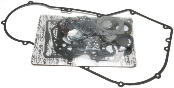 Complete Est Gasket Twin Cam Kit, Cometic EST Gasket Twin Cam Kit for Harley Davidson FXD FXDL FXDWG FXDX &#8211; Complete Gasket Set with MLS Head Gaskets, Viton Seals, AFM Material &#8211; Gasket Kits for V-Twin Engines, Knobtown Cycle
