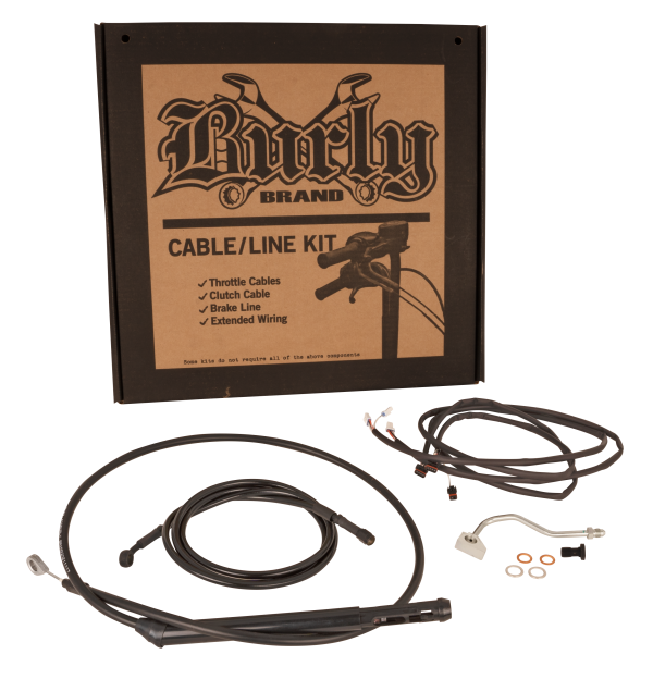 , Burly Brand Cntrl Kit 15&#8243; Bagger Black &#8217;21 &#8217;22 FLHT/CU/K/KL FLHX/S | Control Kits for Harley Davidson FLHT FLHX FLHXS FLHTK FLHTCUTGSE &#8211; $349.95, Knobtown Cycle