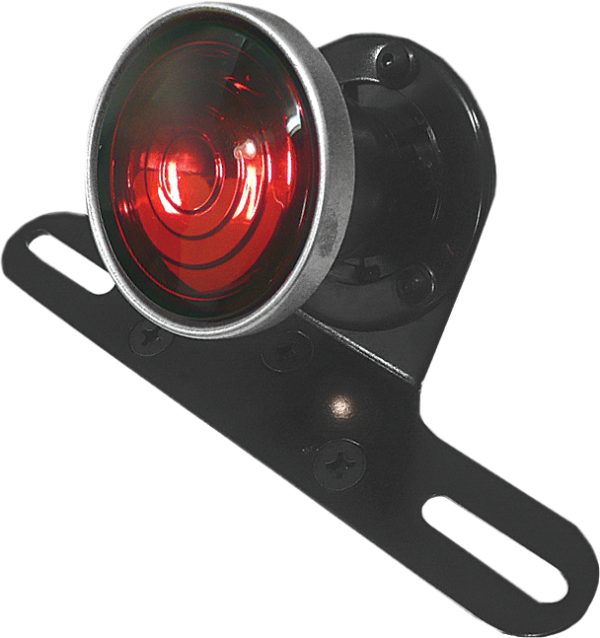 Retro Style, Retro Style Taillight 2.3&#8243; O.D Red Lens for Harley Davidson Motorcycles &#8211; HARDDRIVE 191361115615 &#8211; Taillights for Vintage Bikes, Knobtown Cycle