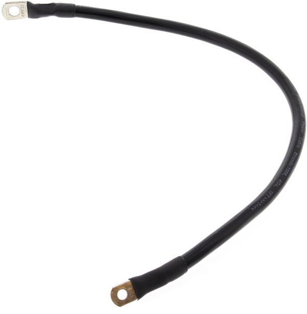 Battery Cable Black 19", Battery Cable Black 19&#8243; by ALL BALLS | 32.26 Gauge | 28.18 Length | Durable Battery Cables for Automotive Use | Ideal for Replacement | Battery Cables, Knobtown Cycle