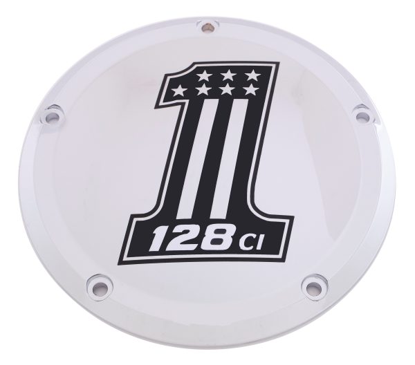 7 M8 Flt/Flh Derby Cover 128 Chrome, Custom Engraving LTD 7 M8 Flt/Flh Derby Cover 128 Chrome | CNC Machined Billet Aluminum | High Quality PPG Paint | Fits 2015-2022 Harley Davidson Models | Made in USA | 3-Year Warranty | Engine Accessories, Knobtown Cycle