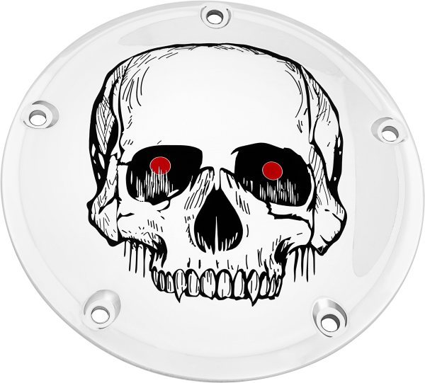 7 M8 Flt/Flh, Custom Engraving LTD 7 M8 Flt/Flh Derby Cover Skull Chrome | Custom Engraving | 175.38 | CNC Machined | 6061 Billet Aluminum | Made in USA | Harley Davidson Fitment | Motorcycle Parts, Knobtown Cycle