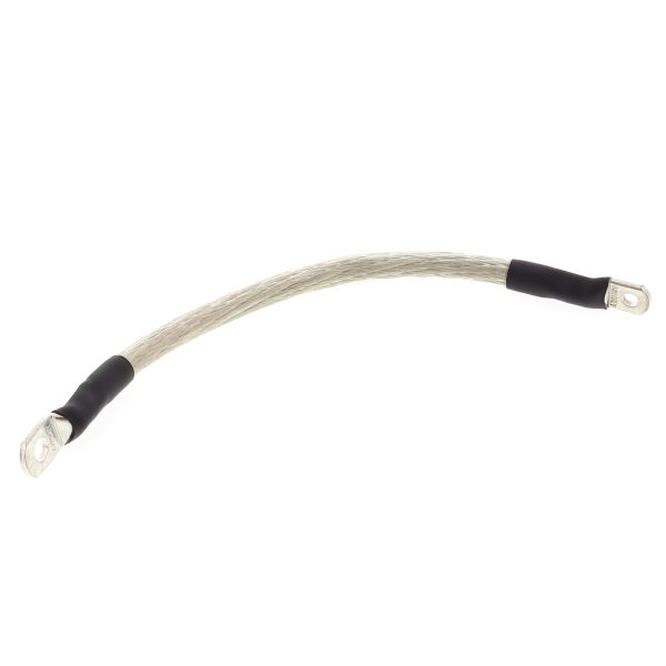 Battery Cable Clear 10", Battery Cable Clear 10&#8243; by ALL BALLS | 19.11 Gauge | 17.9 Amps | Durable and Reliable Battery Cables for Automotive Use | Ideal for Various Vehicles, Knobtown Cycle