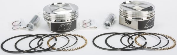 V Twin, WISECO V Twin Piston Kit 1200 Sportster 10.5:1 Comp for Harley Davidson XL1200 Models | High-Strength Aluminum Pistons | CNC Finish | Fits Various Years &#8211; Piston Kits, Knobtown Cycle