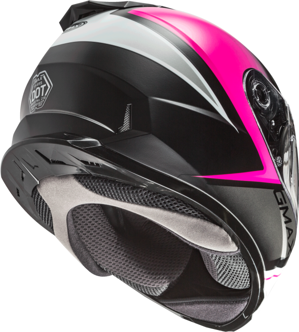 Ff 49s, GMAX FF-49S Full Face Hail Snow Matte Black/Pink/White Sm Helmet &#8211; DOT Approved, COOLMAX Interior, UV400 Shield &#8211; 191361109119 &#8211; $134.95, Knobtown Cycle