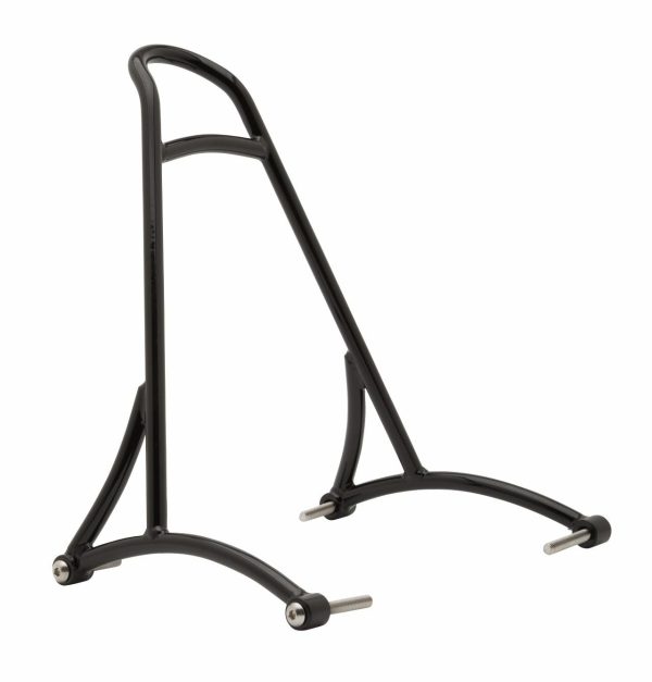 Short Sissy Bar, Burly Brand Short Sissy Bar Black XL 94-03 | Fits Harley Davidson Sportster 1200 &#038; 883 | Available in Short, Tall, or Stupid Tall | Chrome or Black Powder Coated | Easy Install &#038; Removal | Back Pad Included for Tall &#038; Stupid Tall &#8211; $205.95 $190.42, Knobtown Cycle