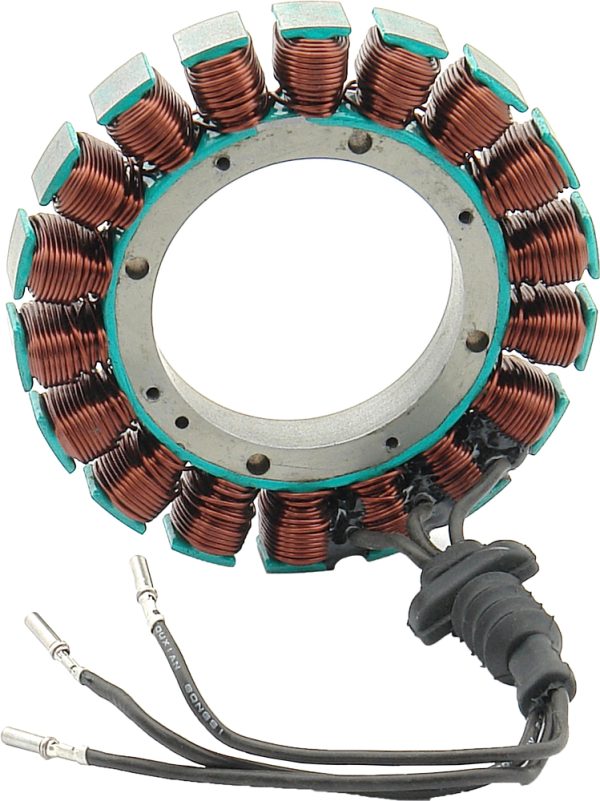 Stator, ACCEL 743047106303 Stator 38 Amp FXST FXD for Harley Davidson FLST Softail Heritage, FLSTC Heritage Classic, FLSTF Fat Boy, FLSTN Deluxe, FLSTS Heritage Springer, FXD Super Glide, FXDC Custom, FXDL Low Rider, FXDWG Wide Glide, FXDX Super Glide Sport, FXST Night Train, FXSTS Springer &#8211; Precision Machine Wound Stator with Factory Style Connectors &#8211; Covered by Limited Lifetime Warranty, Knobtown Cycle