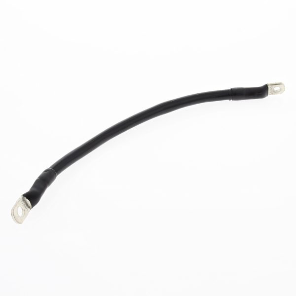 Battery Cable, Battery Cable Black 11&#8243; by ALL BALLS | 19.46 Gauge | 18.17 Length | Durable Battery Cables for Automotive Use | Ideal for Replacement and Repair | Battery Cable Accessories, Knobtown Cycle